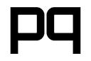 Small mark — Black on light